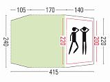 Tenda Bertoni BIKER a igloo (04)